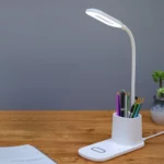 USB Lamp with pen holder and wireless phone charger