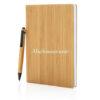 wooden notepad