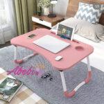Collapsible laptop table