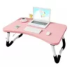 Collapsible laptop table pink