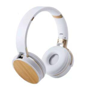 Headset with wooden.