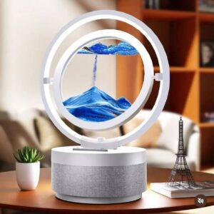 Sand lamp with Bluetooth speaker